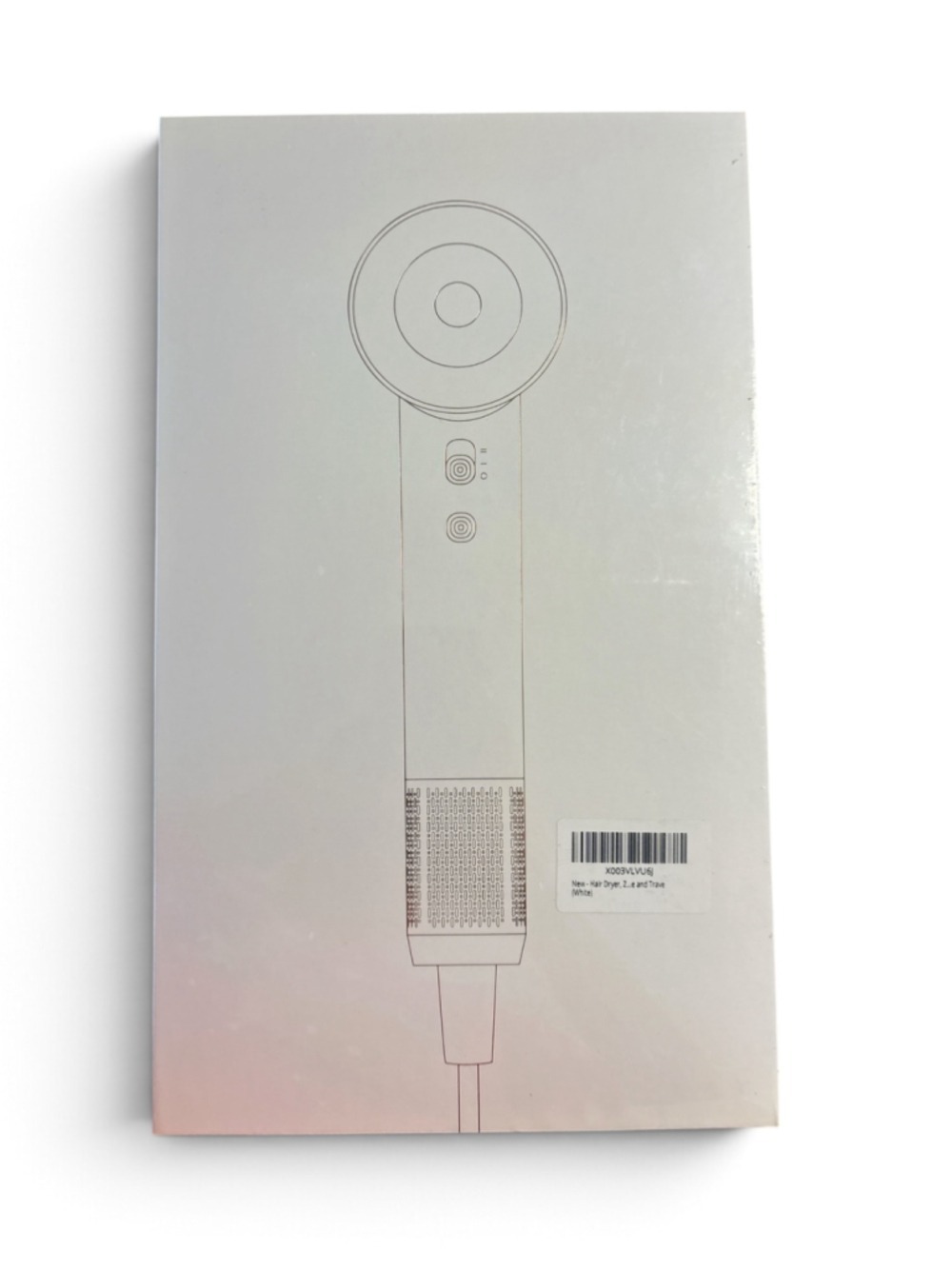 Zhiyangfei Hair Dryer White